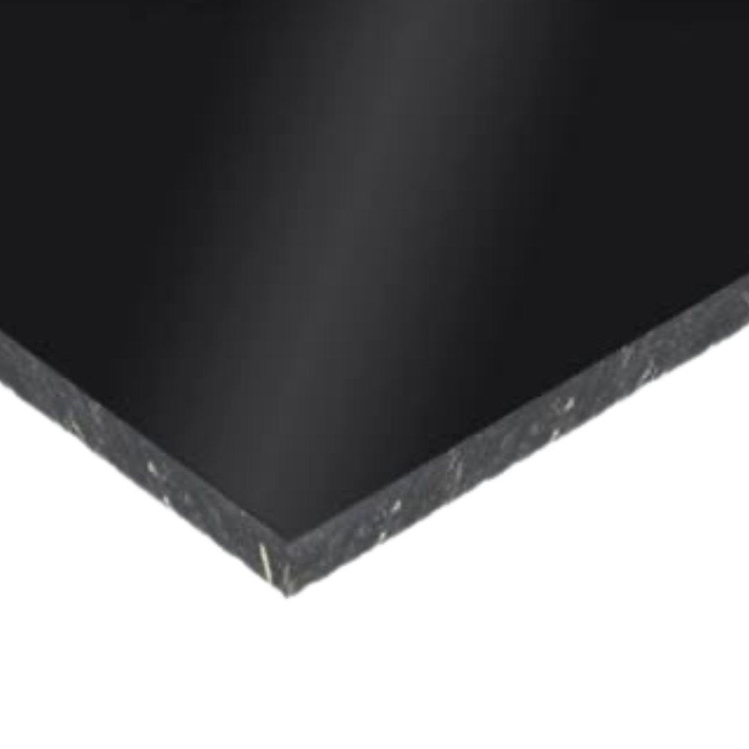 Placa de Trovicel negro de 61x122cm