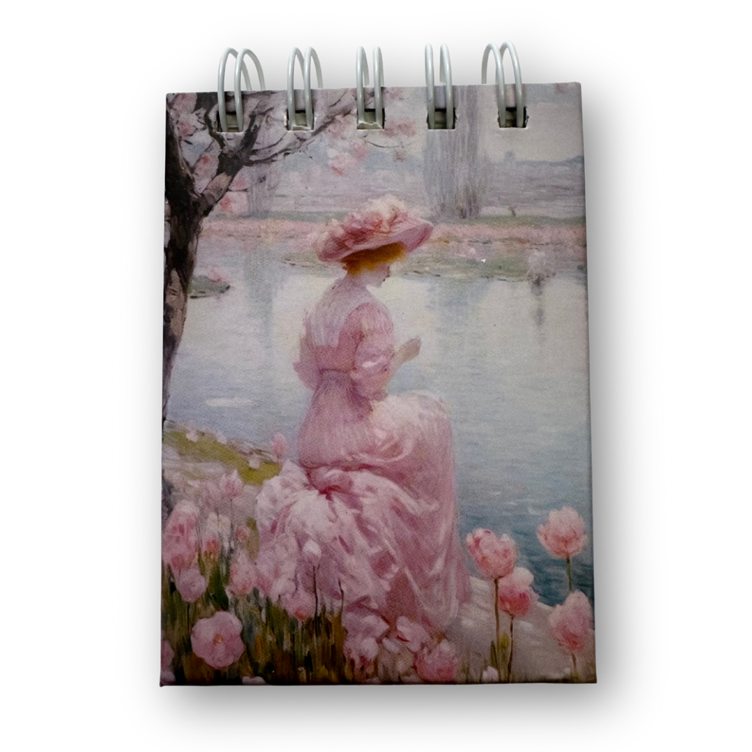 Libreta espiral A7 de rayas cute
