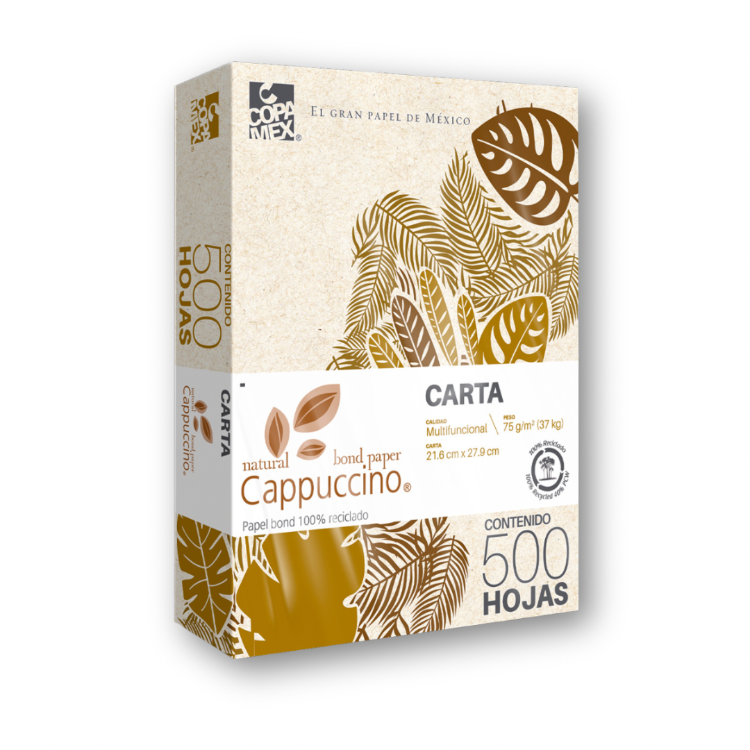 Paquete Bond capuchino 500hojas