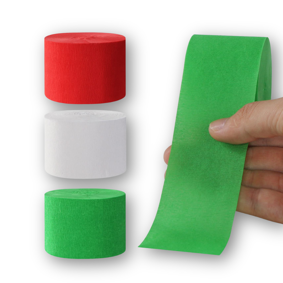 Rollitos de papel crepé México