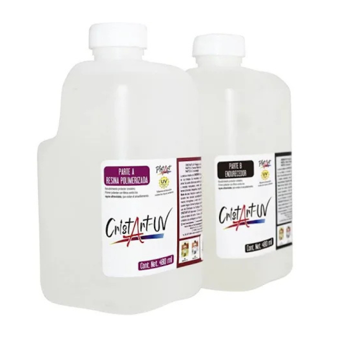Resina Cristart UV 480ml