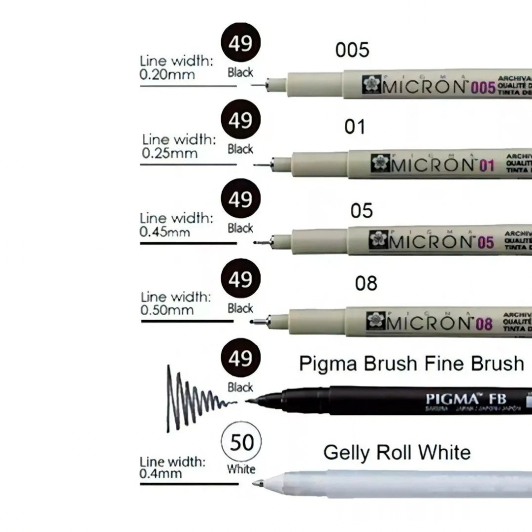 Set manga pigma