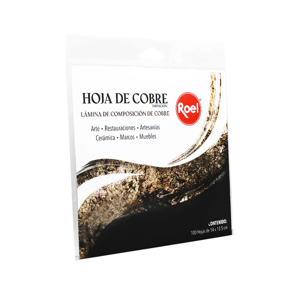 Paquete hoja de cobre Roel