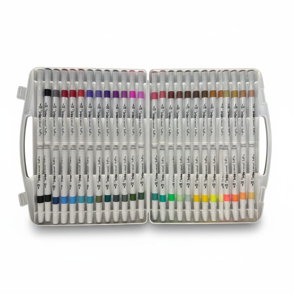 Marcadores acrílicos Trazo Indra con 48