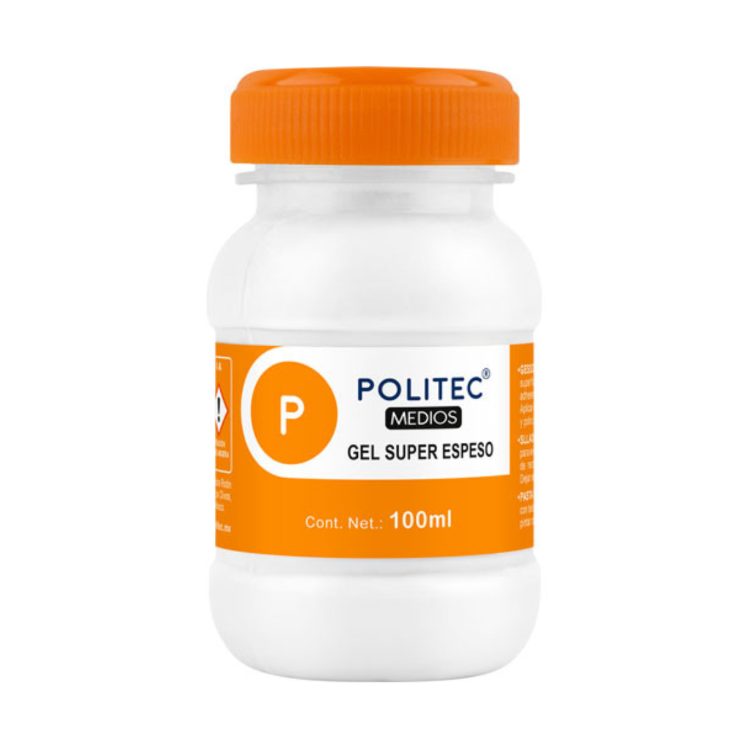 Gel súper espeso brillante Politec 100ml