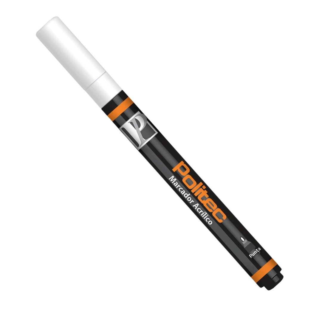 Marcador acrílico Politec 2mm
