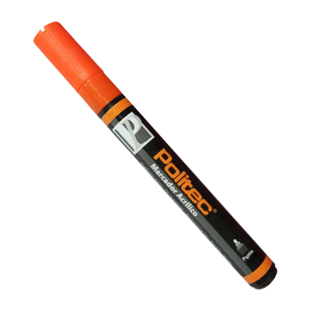 Marcador acrílico Politec 2mm