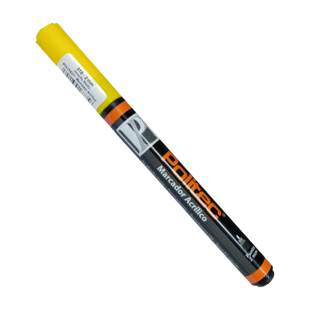 Marcador acrílico Politec 2mm