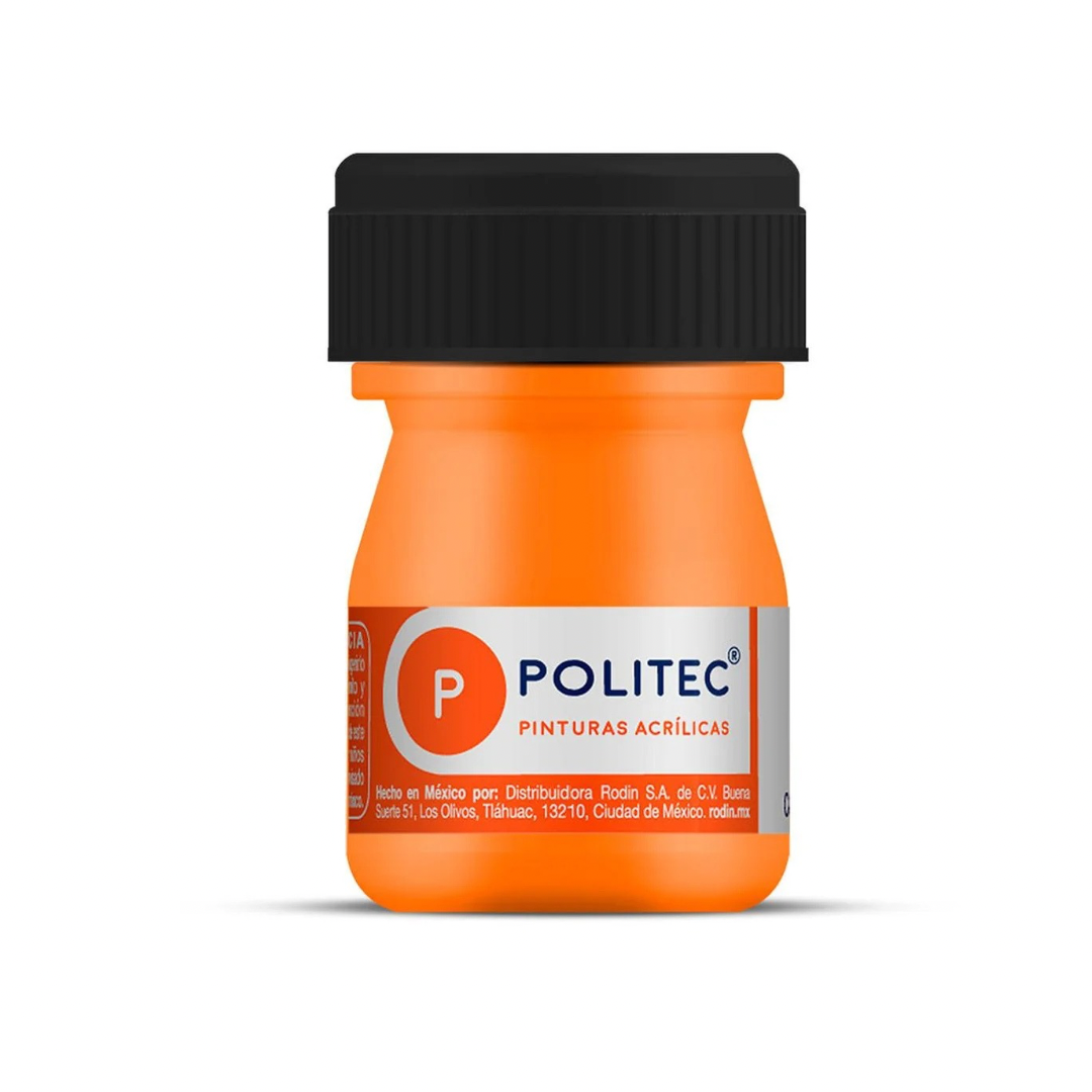Pintura acrílica politec 20ml fluorescente