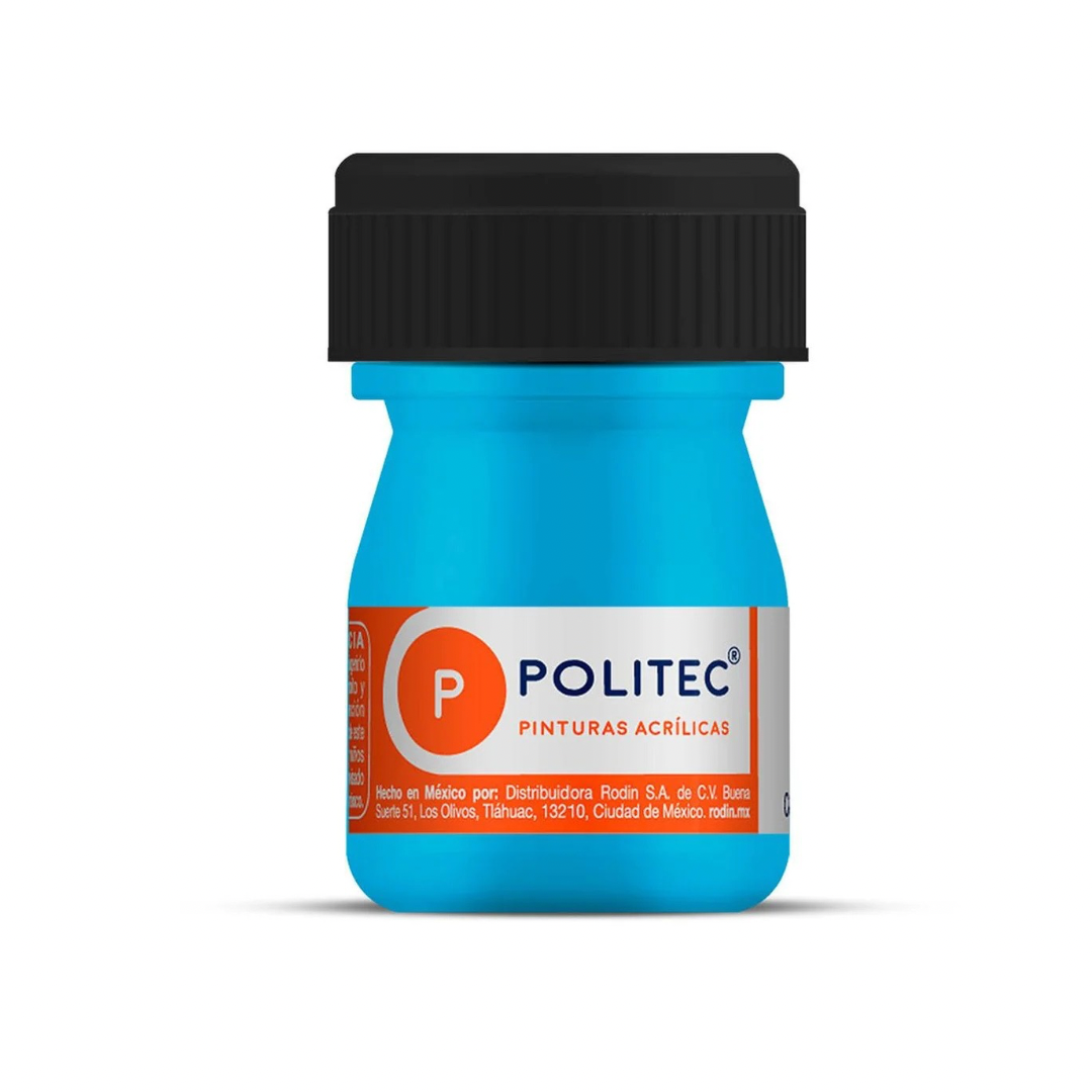 Pintura acrílica politec 20ml fluorescente