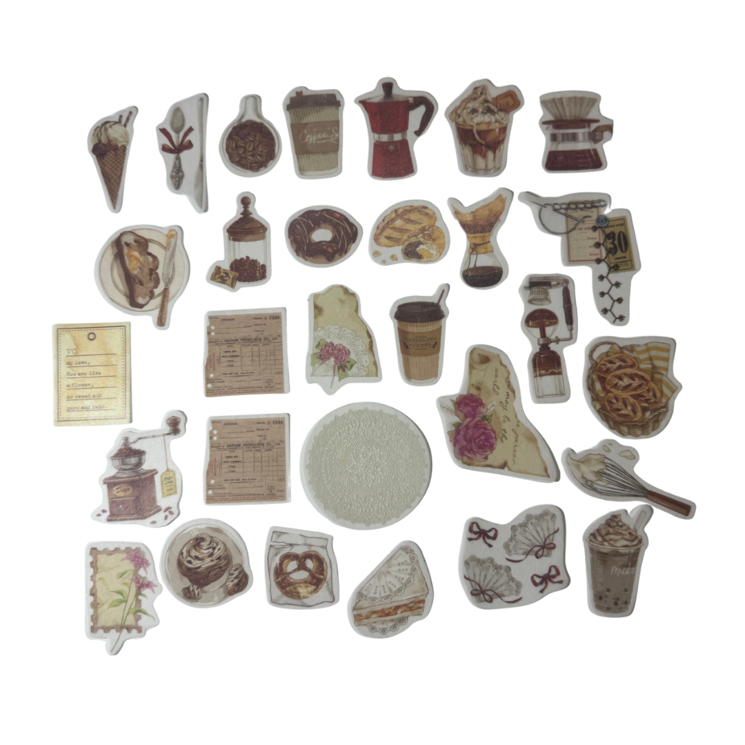 Stickers variados papel arroz