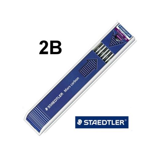 Paq. Minas Mars Carbon 2mm Staedtler