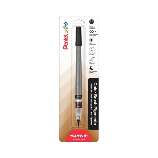 Color brush pigmento Pentel