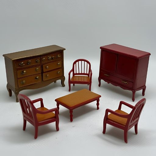 Mobiliario escala 1:75