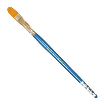 Pincel Pinto taklon dorado lengua de gato P30
