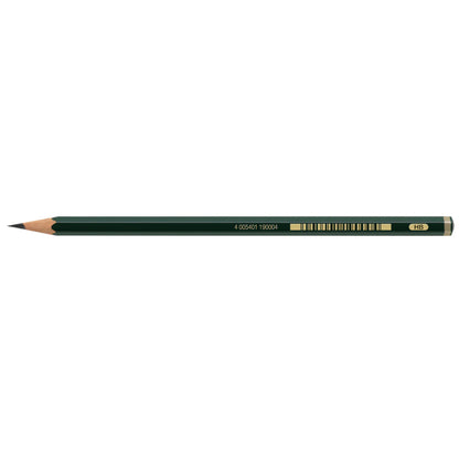 6 lápices de grafito Faber Castell 9000