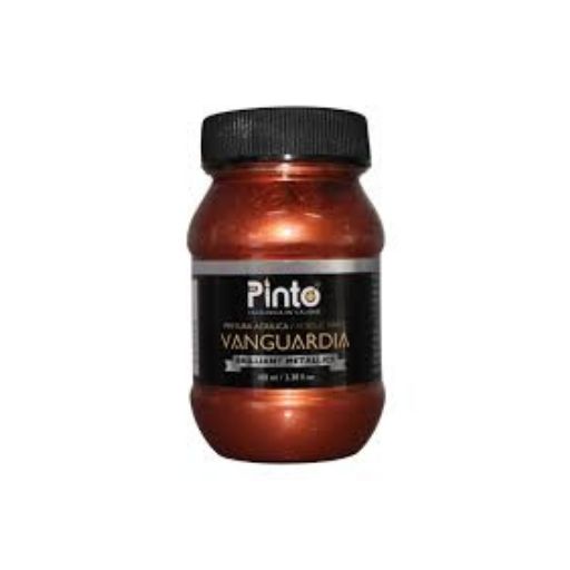 Pintura acrílica metalica  Pinto Vanguardia 100ml individual
