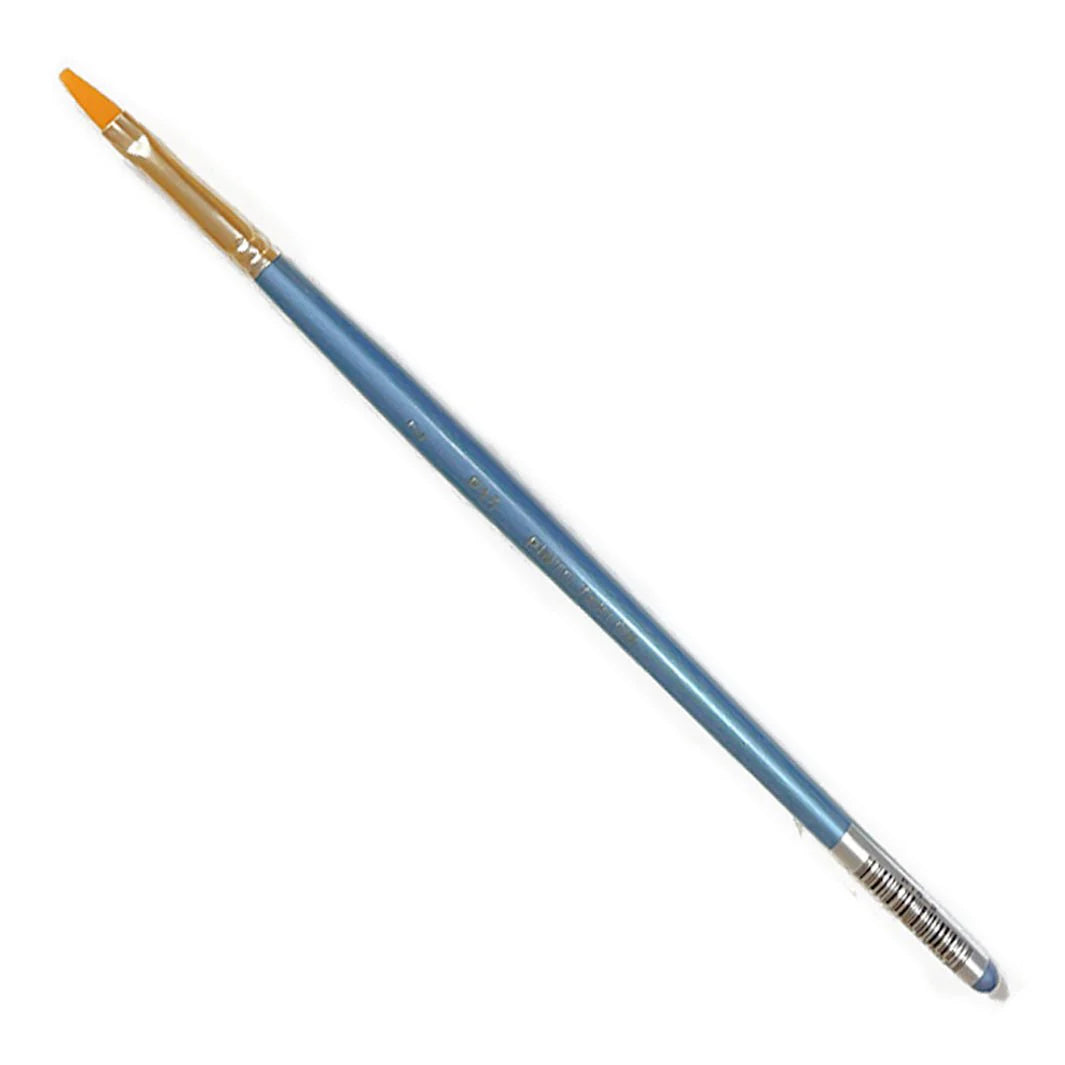 Pincel Pinto taklon dorado plano P15