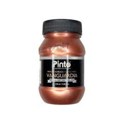 Pintura acrílica metalica  Pinto Vanguardia 100ml individual