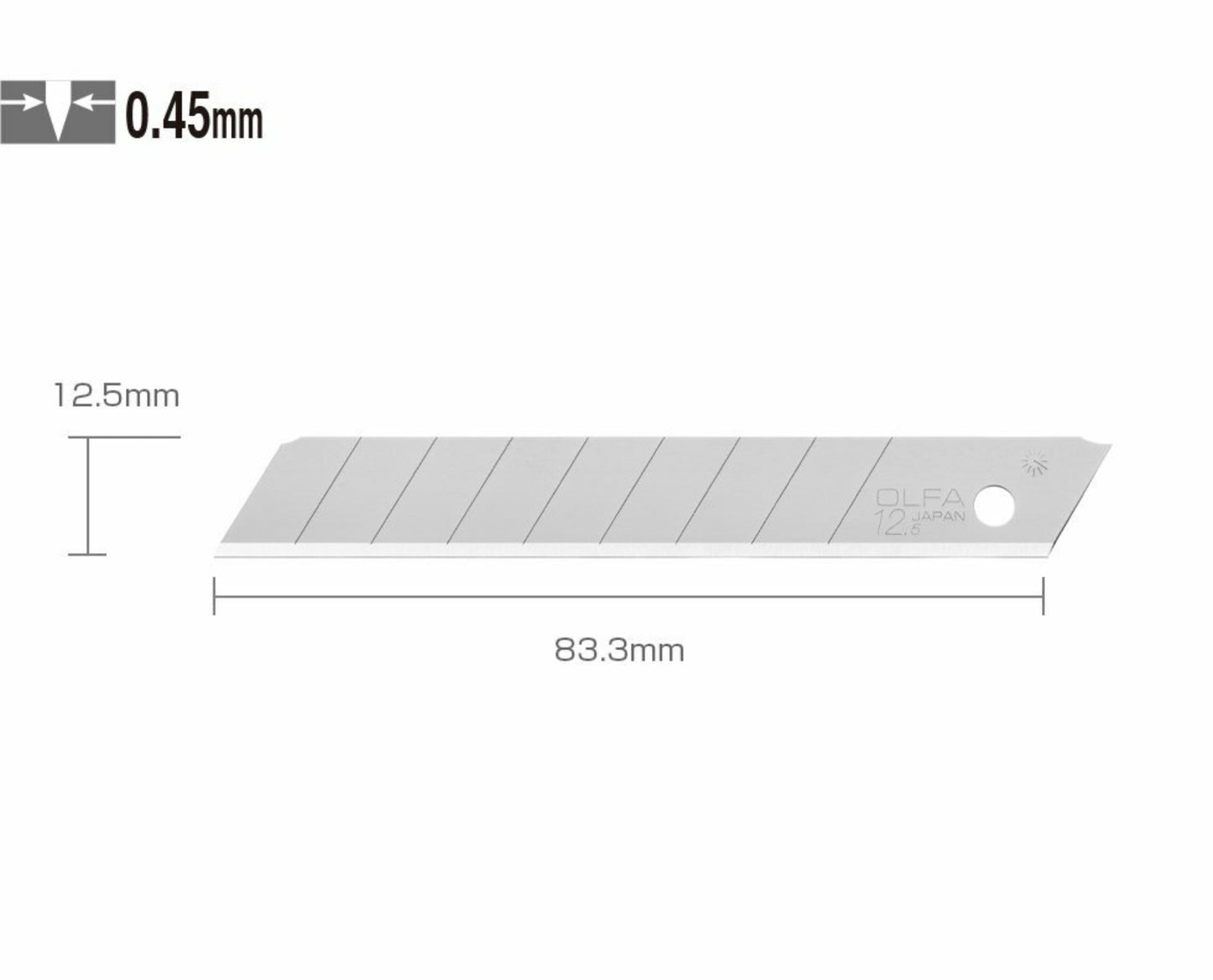 Repuesto OLFA 12.5mm MTB-10B