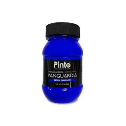 Pintura acrílica neón  Pinto Vanguardia 100ml individual