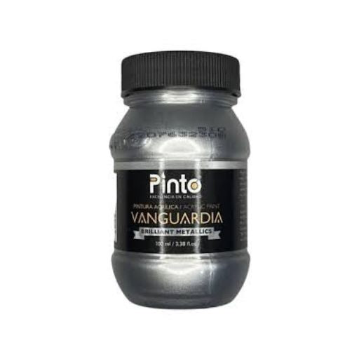 Pintura acrílica metalica  Pinto Vanguardia 100ml individual