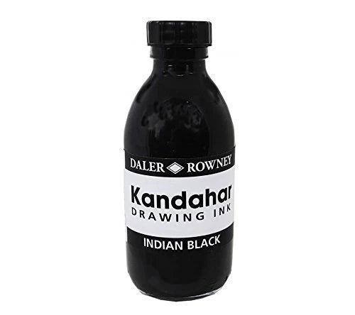 Tinta india negra Kandahar 175ml