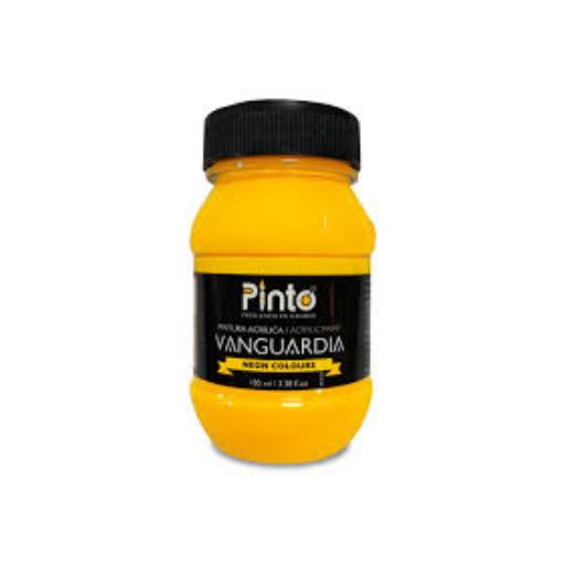 Pintura acrílica neón  Pinto Vanguardia 100ml individual