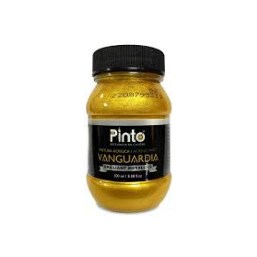 Pintura acrílica metalica  Pinto Vanguardia 100ml individual