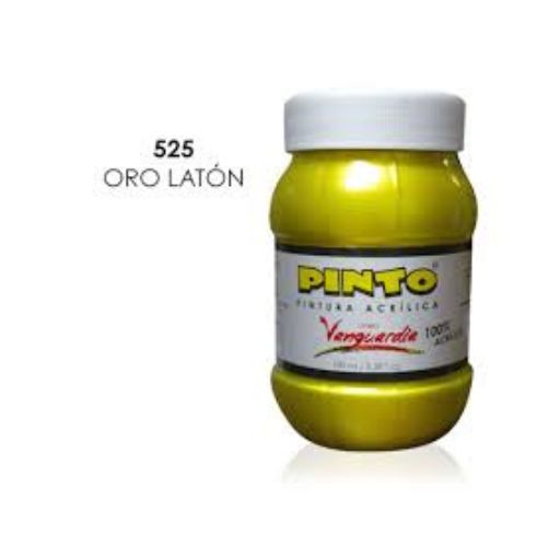 Pintura acrílica metalica  Pinto Vanguardia 100ml individual