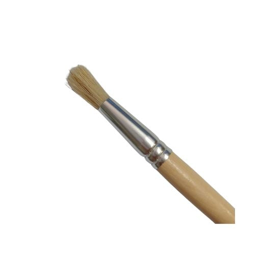 Pincel Redondo MAE cerda blanca