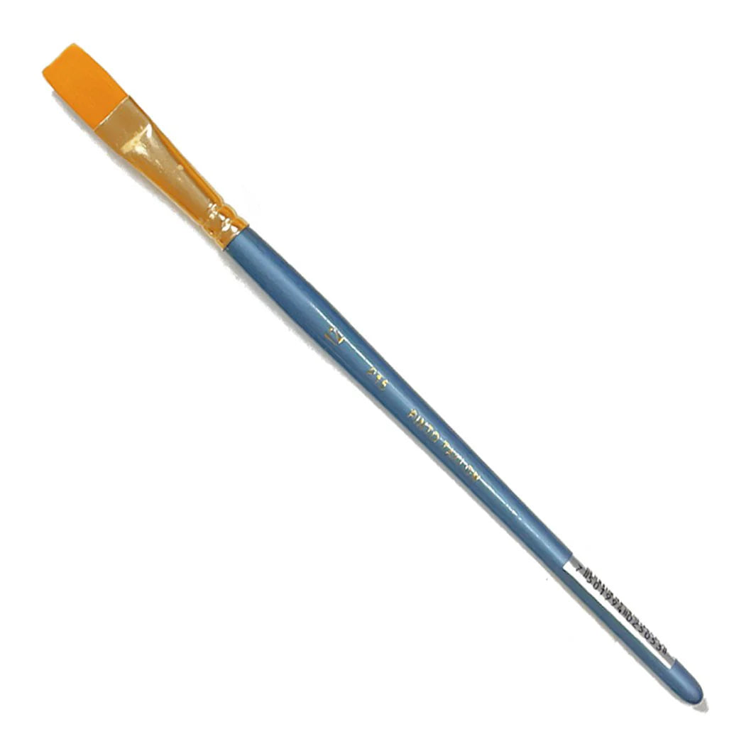Pincel Pinto taklon dorado plano P15