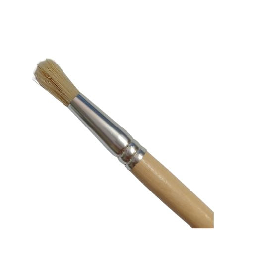 Pincel Redondo MAE cerda blanca