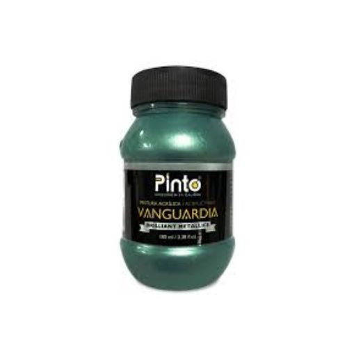 Pintura acrílica metalica  Pinto Vanguardia 100ml individual