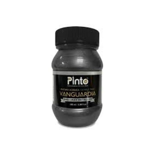 Pintura acrílica metalica  Pinto Vanguardia 100ml individual