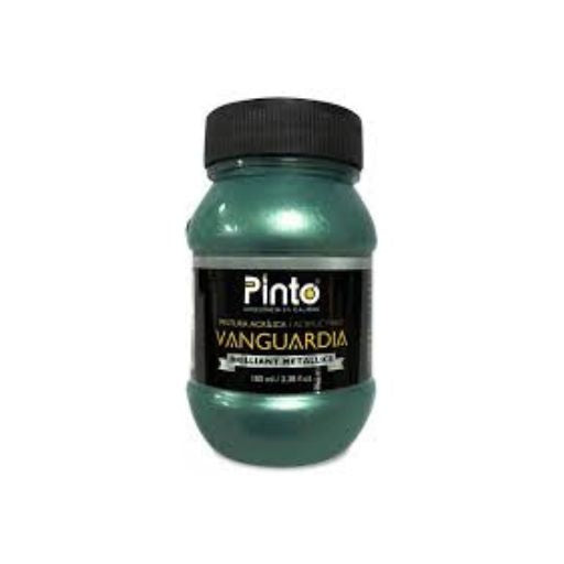 Pintura acrílica metalica  Pinto Vanguardia 100ml individual