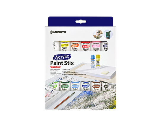 Acrylic Paint Stix 12 barras