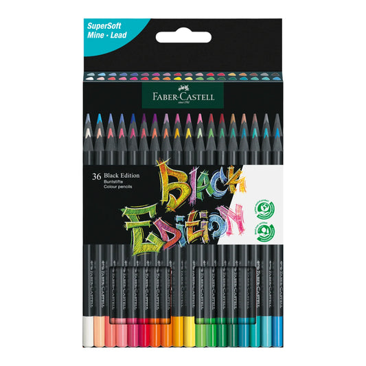 36 Colores Black Edition Faber Castell