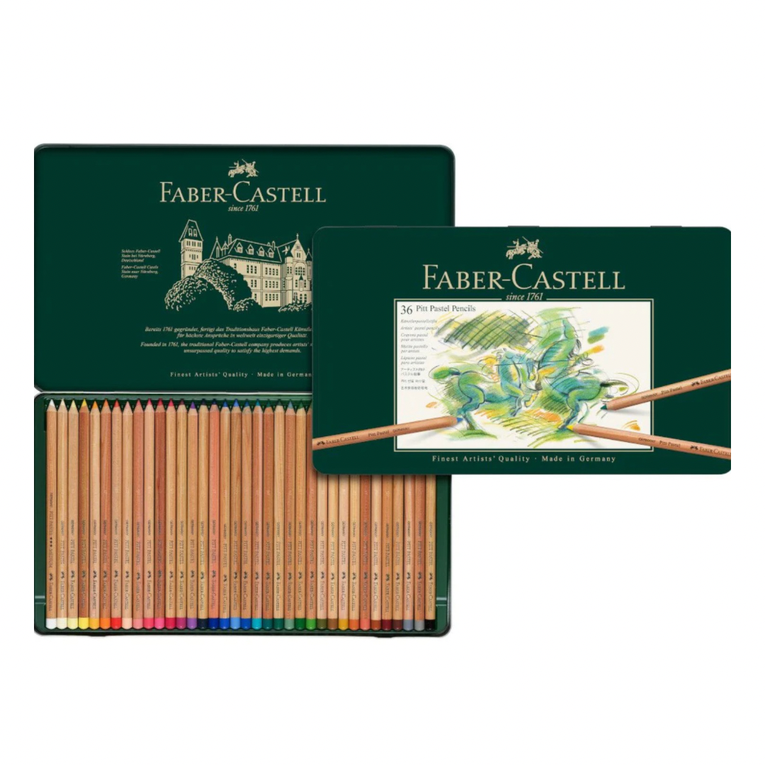 36 Colores Pitt Pastel Faber Castell