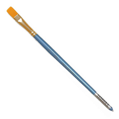 Pincel Pinto taklon dorado plano P15