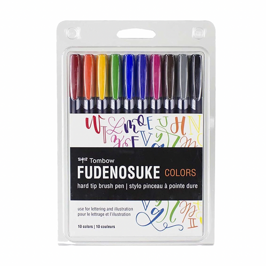 Marcadores fudenosuke Tombow c/10