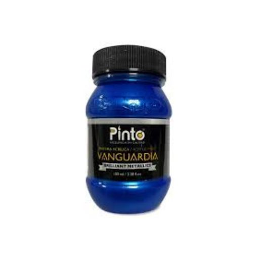 Pintura acrílica metalica  Pinto Vanguardia 100ml individual