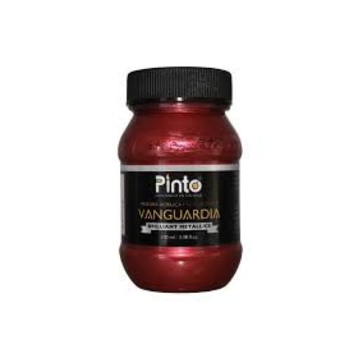 Pintura acrílica metalica  Pinto Vanguardia 100ml individual