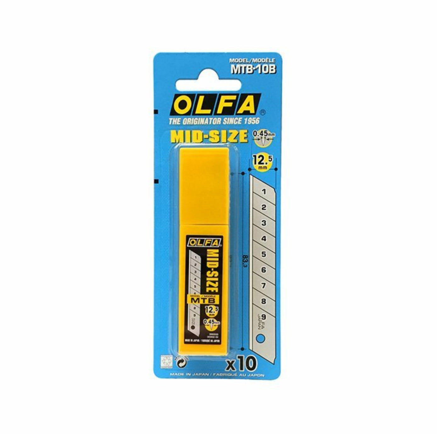 Repuesto OLFA 12.5mm MTB-10B