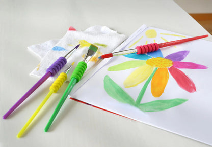 Set de pinceles soft grip c/4 Faber Castell