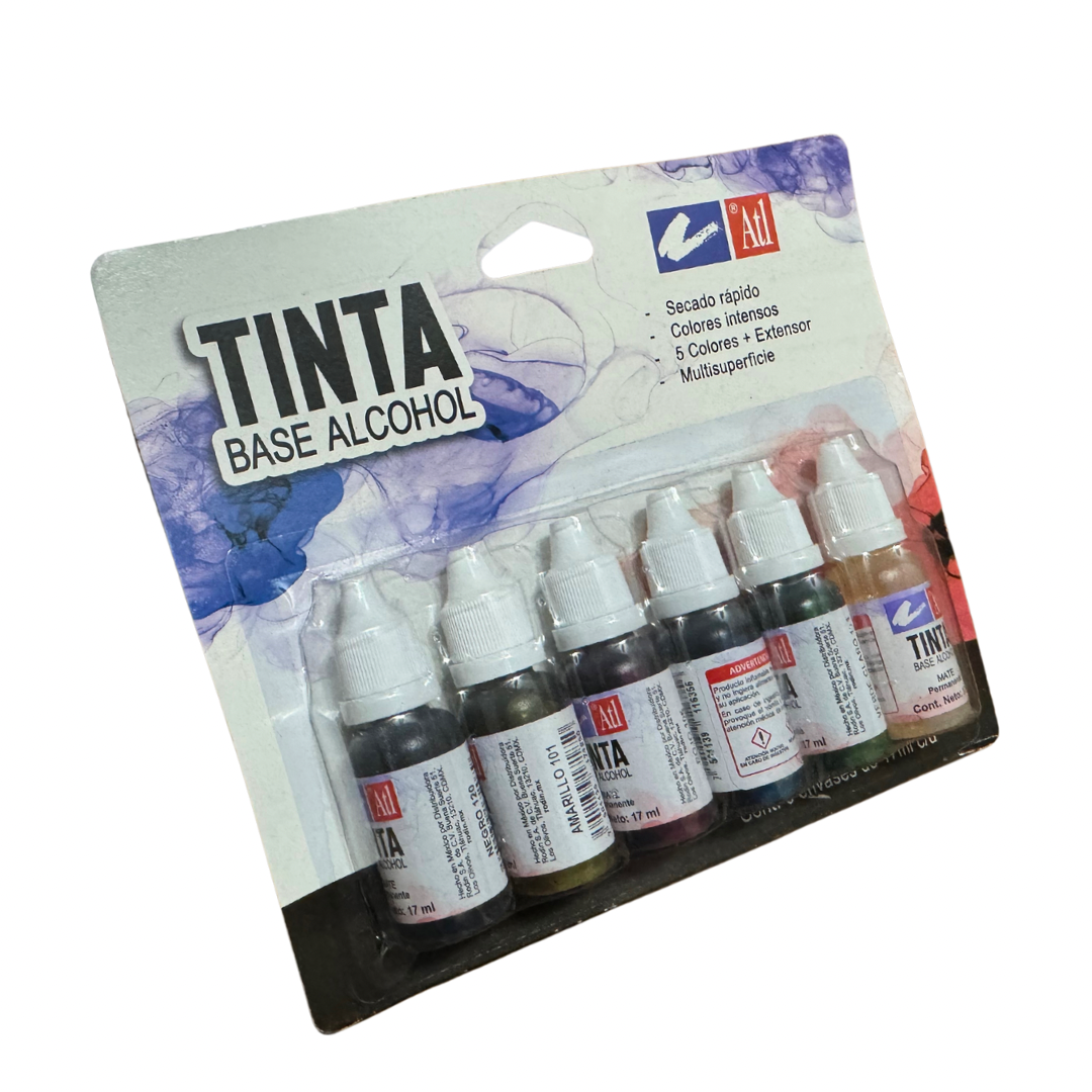 Tinta base alcohol