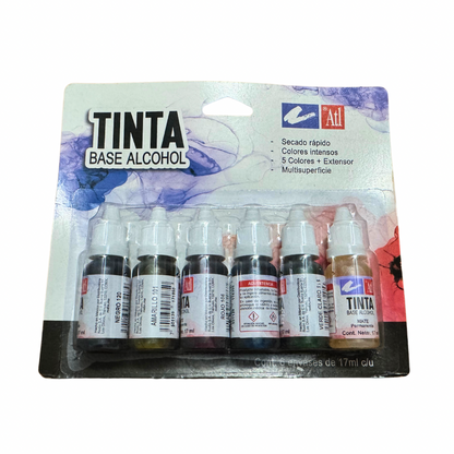 Tinta base alcohol