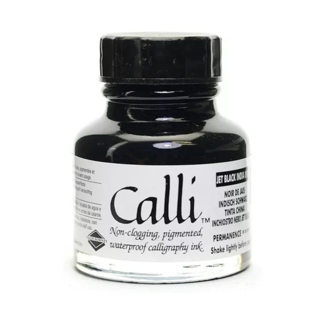 Tinta negra para caligrafía Calli 29.5ml