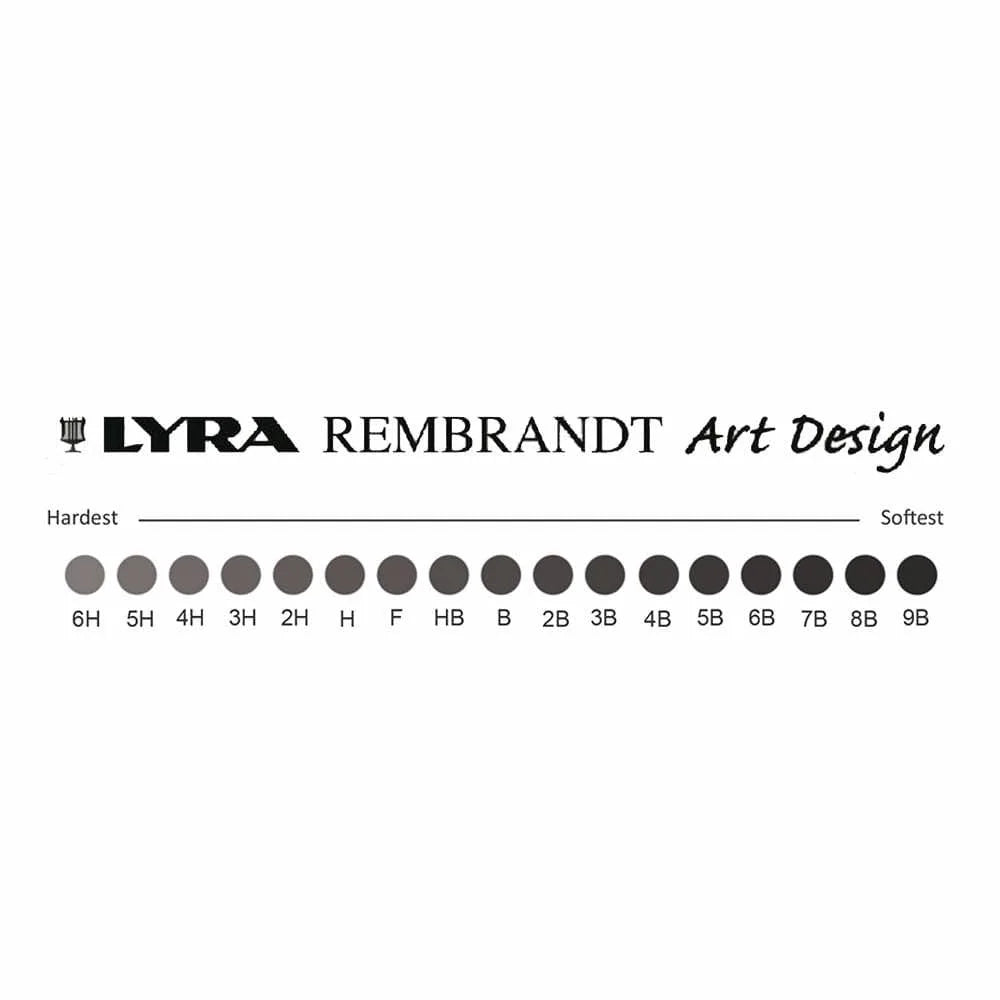 Lápiz de grafito Lyra Rembrandt