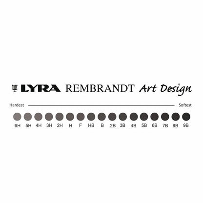 Lápiz de grafito Lyra Rembrandt